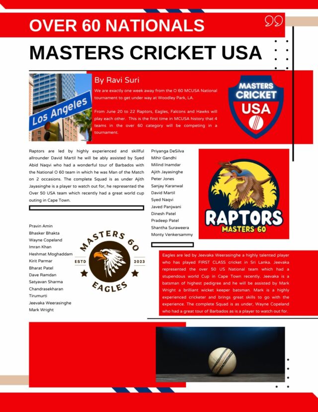 houston texas – Masters Cricket USA, Over 40, 50